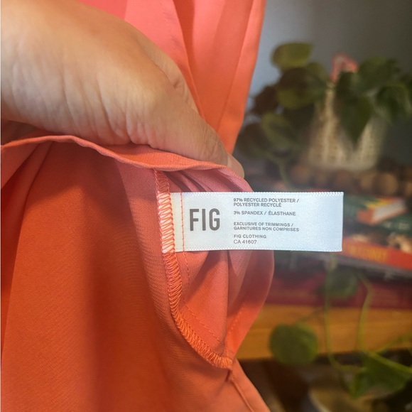 FIG LANIKAI Dress | Coral | Small - Picture 5 of 5